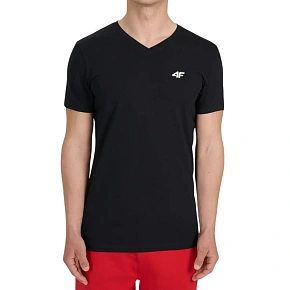 Pánské tričko 4F M3339 deep black 4FWMM00TTSHM3339 20S pánské Pánské tričko 4F M3339 deep black 4FWMM00TTSHM3339 20S pánské
