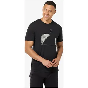 Koszulka SUPER.NATURAL M JUMPING JACK TEE czarna Koszulka SUPER.NATURAL M JUMPING JACK TEE czarna