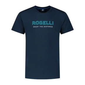 Rogelli pánské tričko LOGO navy blue L