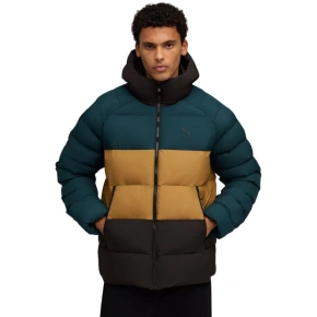 Pánská bunda Puma Mono Hooded green-brown-black 688367 75 pánské