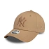Dámská kšiltovka New Era 9FORTY MLB NY New York Yankees hnědá – 60471463