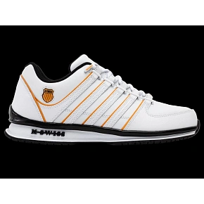 Tenisky K-swiss RINZLER WHITE/ORANGE POPPY/BLACK-M (01235-185-M) Tenisky K-swiss RINZLER WHITE/ORANGE POPPY/BLACK-M (01235-185-M)