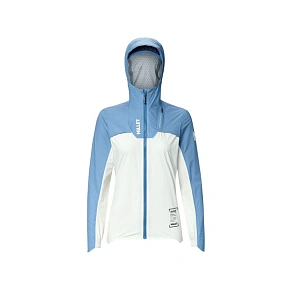 Dámská bunda MILLET Intense Pro 2,5L Jkt W v modro-bílé barvě