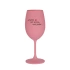 PROTOŽE BÝT SESTRA NENÍ PRDEL - růžová sklenice na víno 350 ml