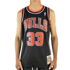 Mitchell & Ness pánské Chicago Bulls NBA Swingman Alternate Jersey Bulls 97 Scottie Pippen SMJYGS18151-CBUBLCK97SPI pánské