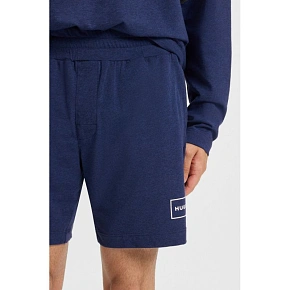 Hugo Loungewear pánské šortky na spaní Laze AZZURRO (50525247-409)