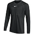 Pánské tričko Nike Dri-FIT Referee III s dlouhým rukávem, černé, HV8326 010