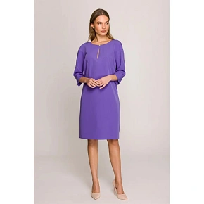 Dámské šaty S394  fialové - Stylove