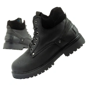 Wrangler Yuma pánské boty sable boots smart leather black