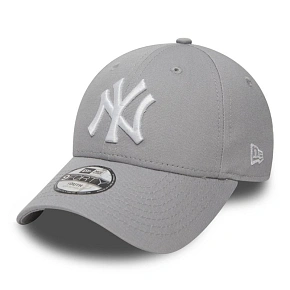 Dětská kšiltovka New Era 9FORTY MLB NY New York Yankees Essential Grey – 10879075