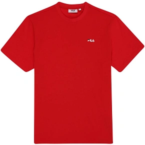Pánské tričko Fila Laas Regular Tee red FAM0874 30002 pánské