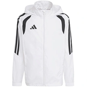 Dětská větrovka adidas Tiro 26 League bílá JY9722 Dětská větrovka adidas Tiro 26 League bílá JY9722