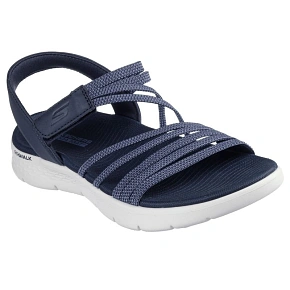 Dámské sandály Skechers GO WALK FLEX SANDAL EMMA 141473 NVY
