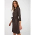 Dámské šaty LK SK 508352 1.38P tmavě šedá - FPrice