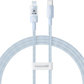 Kabel Baseus Gem USB C-IP 20W 1m (modrý)