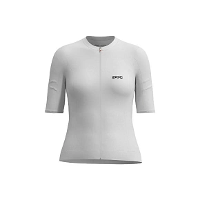 Cyklistické tričko POC W's Cadence Jersey, bílé Cyklistické tričko POC W's Cadence Jersey, bílé