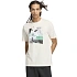 Pánské tričko adidas Memories of Sport Outdoor Graphic krémové KC7095