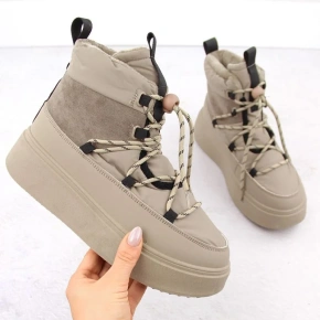 Sněžnice Potocki boty na pltform W 72302 WOL280B Sněžnice Potocki boty na pltform W 72302 WOL280B