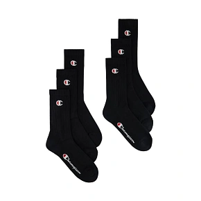 Champion 6-pack ponožky černé U20005 KK001