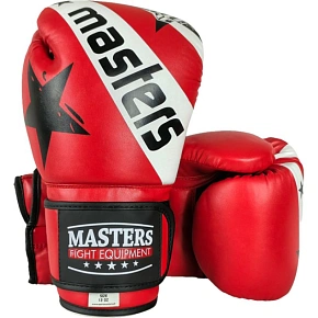 Boxerské rukavice RPU-STAR 12 oz červené