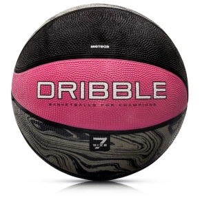 Meteor Dribble basketbal růžový