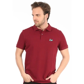 Pánské polo tričko JFTPOLO10 vínová - John Frank