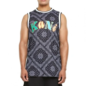 Karl Kani Woven Signature Paisley Basketball Tank M 6031440 Košile