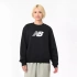 Mikina New Balance Sport Fleece Logo Crew Bk W WT43526BK