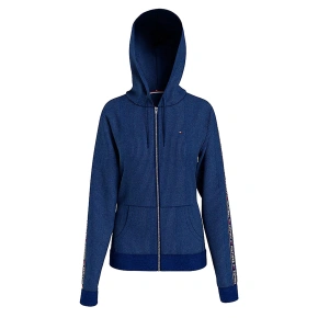 Dámská velurová mikina s kapucí UW0UW03219-DW5 - Tommy Hilfiger Dámská velurová mikina s kapucí UW0UW03219-DW5 - Tommy Hilfiger