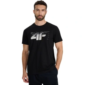 Pánské tričko 4F M2359 deep black 4FWAW25TTSHM2359 20S pánské Pánské tričko 4F M2359 deep black 4FWAW25TTSHM2359 20S pánské