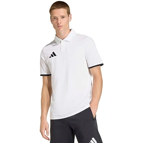 Pánské tričko adidas Entrada 26 Polo white JZ6661 pánské Pánské tričko adidas Entrada 26 Polo white JZ6661 pánské