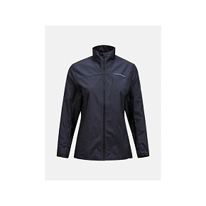 Dámská bunda PEAK PERFORMANCE W Glider Wind Jacket, černá, černá barva