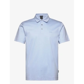 Pánská modrá polokošile BOSS Palosh 30 AZZURRO slim fit (50471335-450)