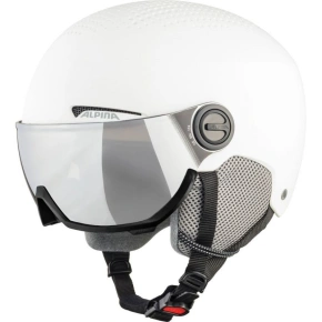 Lyžařská přilba ALPINA ARBER VISOR Q-LITE WHITE 54-58