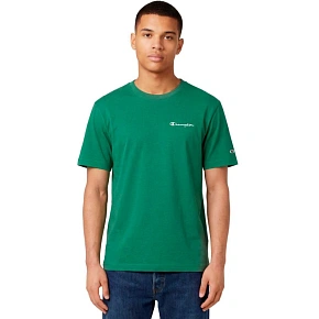 Pánské tričko Champion SS Tee green 221798 GS108 pánské