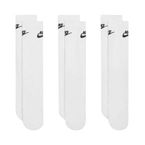 Nike Everyday Elevated ponožky 3 páry bílé IH8522 901
