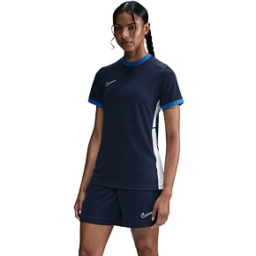 Dámské tričko Nike Dri-Fit Academy 25 SS, tmavě modré, FZ9756, velikost 410 Dámské tričko Nike Dri-Fit Academy 25 SS, tmavě modré, FZ9756, velikost 410
