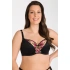 Dámská podprsenka K101/1 Gaby Černá vor - Gorsenia