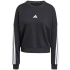 Dámská mikina Essentials French Terry Sweatshirt W JE0016 černá - Adidas