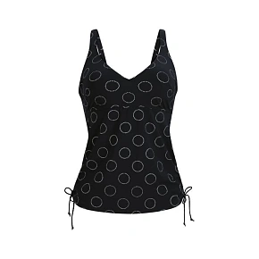 Horní díl tankin Malaika Top tankini 8889-1 black - RosaFaia