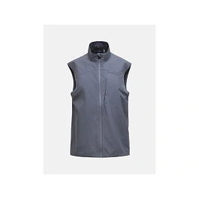 Pánská vesta PEAK PERFORMANCE M Glider Wind Vest, šedá