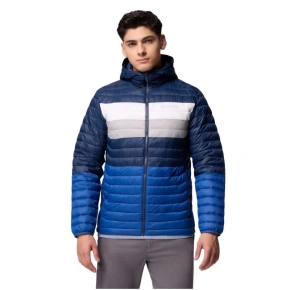 Columbia Powder Pass Bunda s kapucí 2134131433 Blue L
