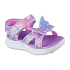 Dětské sandály Skechers JUMPSTERS SANDAL BUTTERFLY BRITES 303109N LVMT