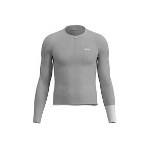 Cyklistické tričko POC M's Cadence L/S Jersey, šedé