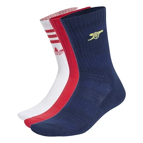 Ponožky adidas Arsenal Londýn, balení po 3 kusech KT1000 Ponožky adidas Arsenal Londýn, balení po 3 kusech KT1000