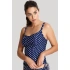 Vrchní díl plavek Swimwear Anya Spot Balconnet Tankini navy/ivory SW1011 - Panache