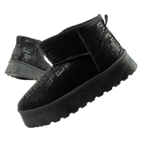 Lee Cooper snow boots women winter fashion fur insulated boots black dámské