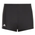 Plavky Adidas 3 Stripes Boxer Jr HR7476