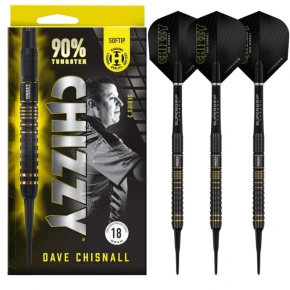 Harrows Chizzy Dave Chisnall 3 90% šipky softip
