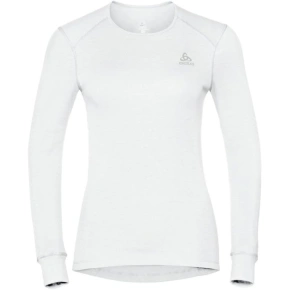 Odlo BL TOP crew neck l/s ACTIVE WARM ECO dámské tričko, velikost S White